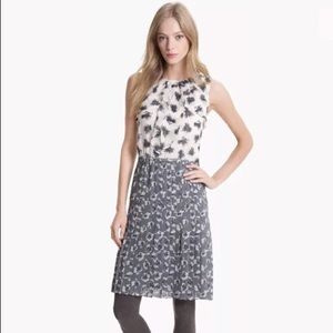 Tory Burch Cecilia A-Line Floral Pleated Dress, 2